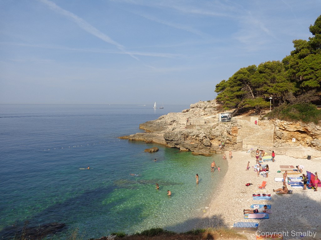Strand Pula, die besten Strände in Pula Kroatien